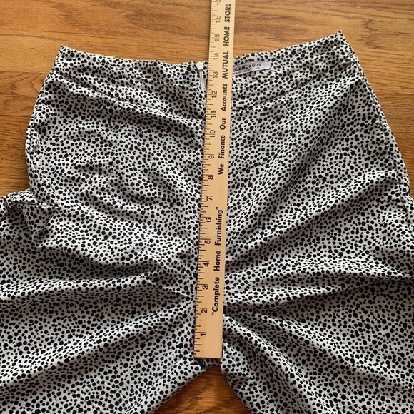 Glamorous pants/capris black/white women’s size 6 - Picture 7 of 8